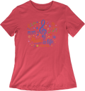 Red Unisex Shirt - Music is life