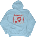 Light Blue Unisex Hoodie - Music